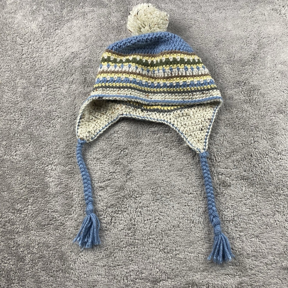 Knitted Ear‎ Flap Winter Hat Womens